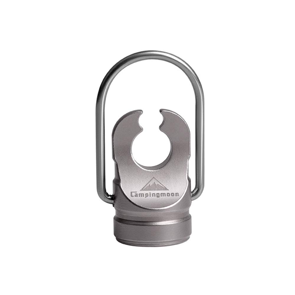 Campingmoon Camping Butane Canister Recycling Tool, Hole Punch, Gas Remover, Can be Hung on The Keychain