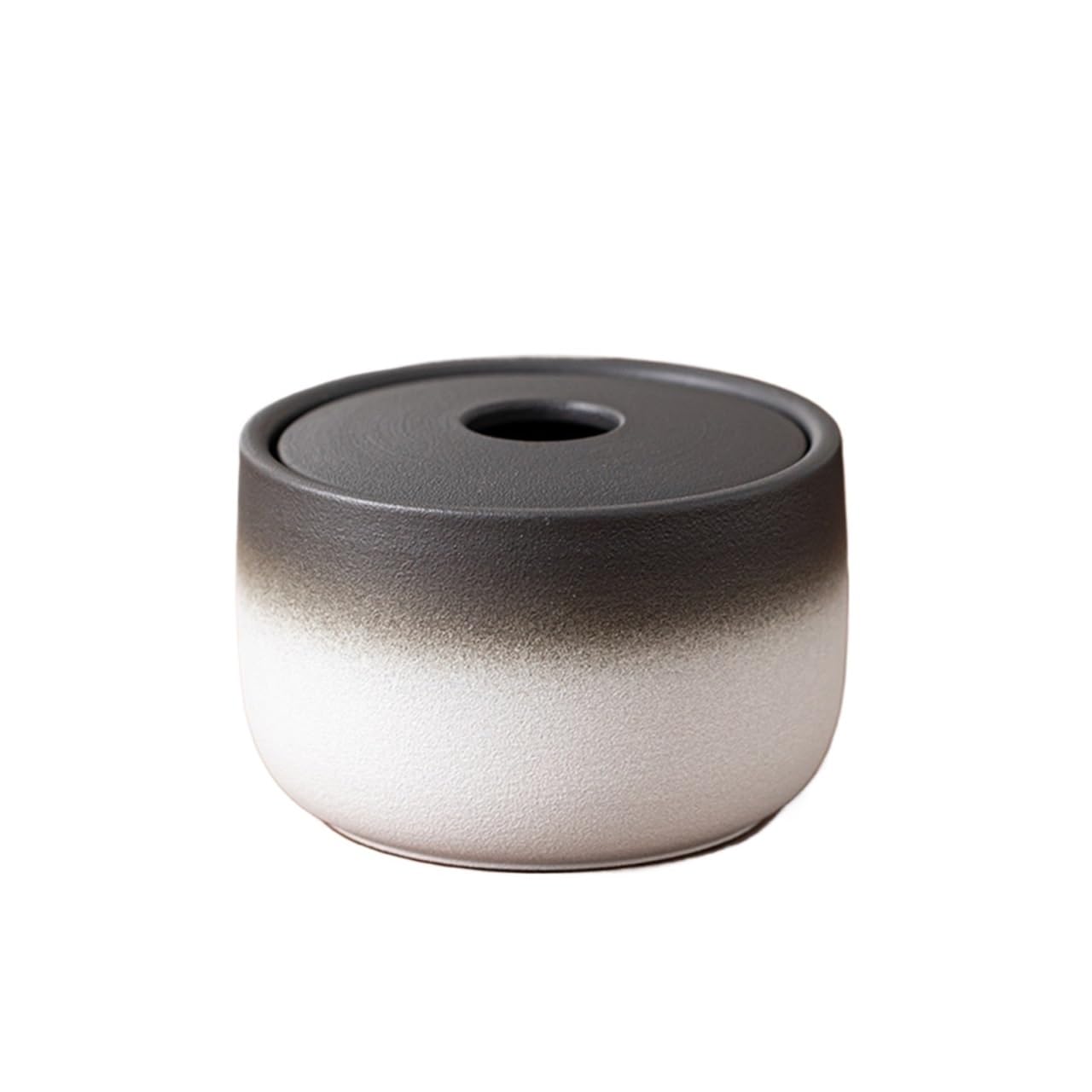 Ashtrays Small Lidded Household Ashtray Windproof Chinese Style Office Funnel-shaped Decor
