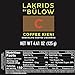 LAKRIDS BY BÜLOW - C - Coffee Kieni - 4.4 oz - Chocolate Coated Gourmet Licorice - Authentic Scandinavian Candy Produced in Denmark