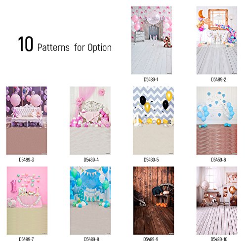 Docooler Andoer 1.5 * 0.9 M / 5 * 3Ft Birthday Party Fotografia Balão Sofá Flor Infantil Do Bebê Rec