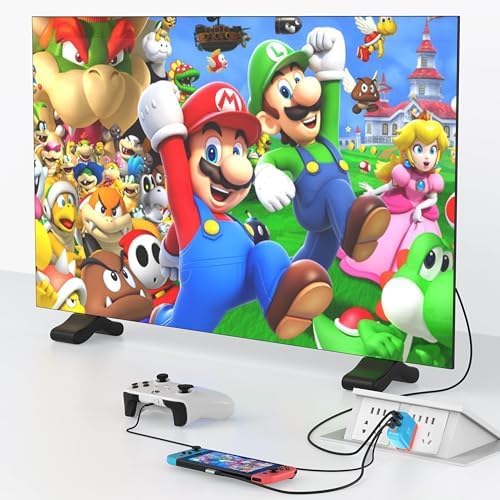 GKEAPZA 2024年新型3in1多機能 switchドック HDMI 変換アダプター ACアダプター の商品画像 1