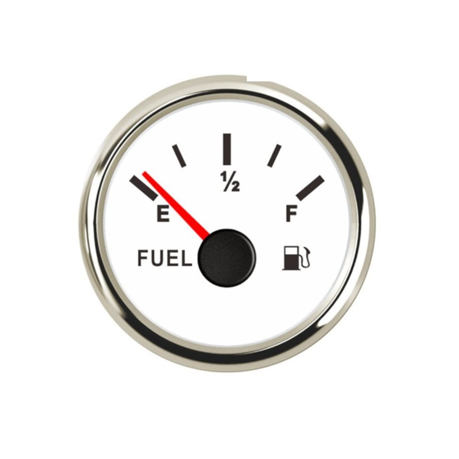 Cfwwsaq Q Liquid Level Meter, 0-190 Ohm 240-33Ohm Water Level Gauge Meter Fuel Level Sensor Fuel Gauge For Marine Boat Car Truck(Ws 0-190Ohm Water)