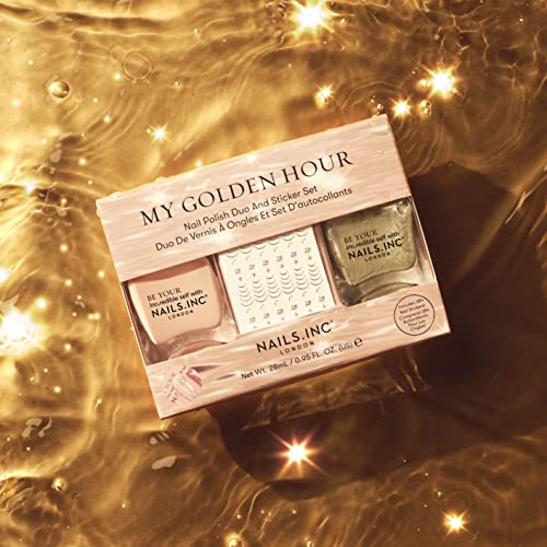 Nails.INC My Golden Hour Duo and Sticker Set - Image 8