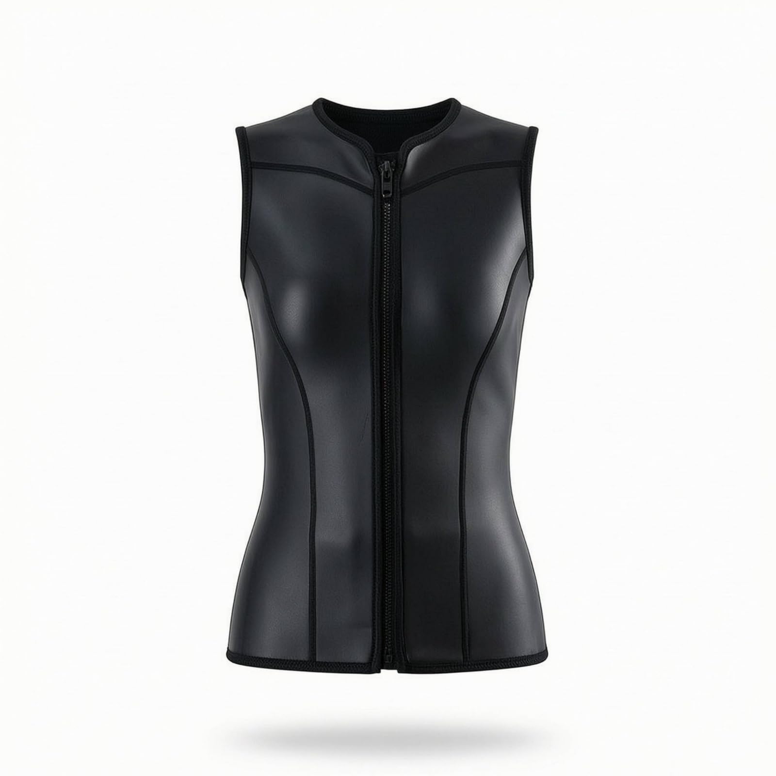 TISHITA Shorty de Plongée Néoprène 2 Mm Short de Bain Aquatique Pantalon Thermique Collant de Natation Tissu Lisse Élastique Performance Polyvalente Coutures, XL, My127 Vest