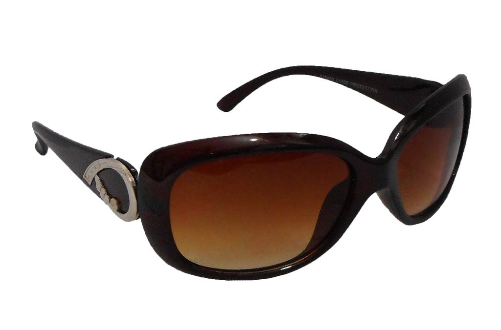 Ar Brown Gradient Butterfly Women Uv Protective Sunglasses Mod 613090-image-1