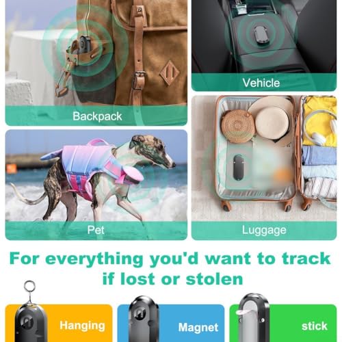 Boîtier de batterie pour AirTag de qualité supérieure avec étui ABS noir