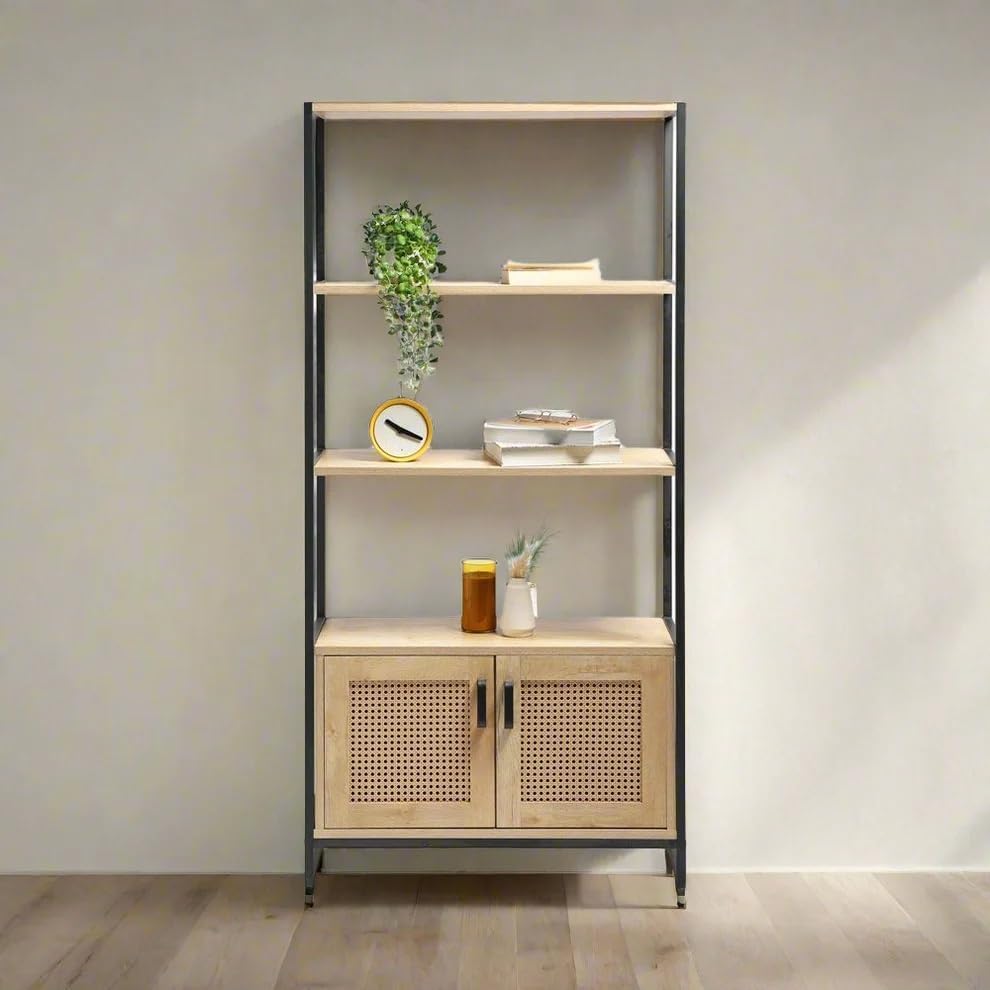 Rathkaar Wooden Book Shelf for Home Library Bookshelf Display