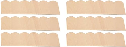 Miniatura 5 de Entatial Teja de techo de casa de muñecas clásica de madera a escala 12