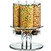 TableCraft Products 693 Rotating Cereal Disp, Stnless, Polycarbonate Rsrvr