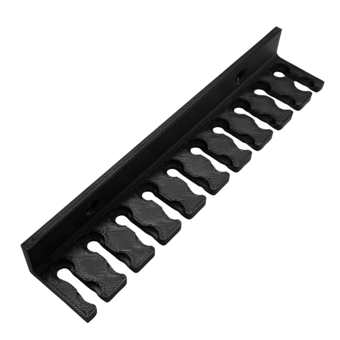 SplashNColor Wall Mount Organizer for Test Leads Probe Pairs - Tidy and Efficient Cable Hangers for Test Leads, Durable Plastic Construction, Easy Access for Increased Productivity and Lead Management