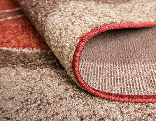 Tapete decorativo Unique Loom 2' x 3'1" Multi/Beige miniatura 5