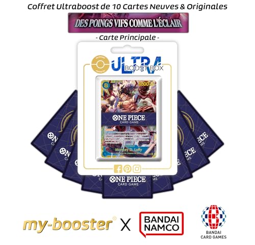 Monkey D. Luffy 118 Secrète : le Coffret 10 Cartes One Piece Françaises Idéal à Offrir