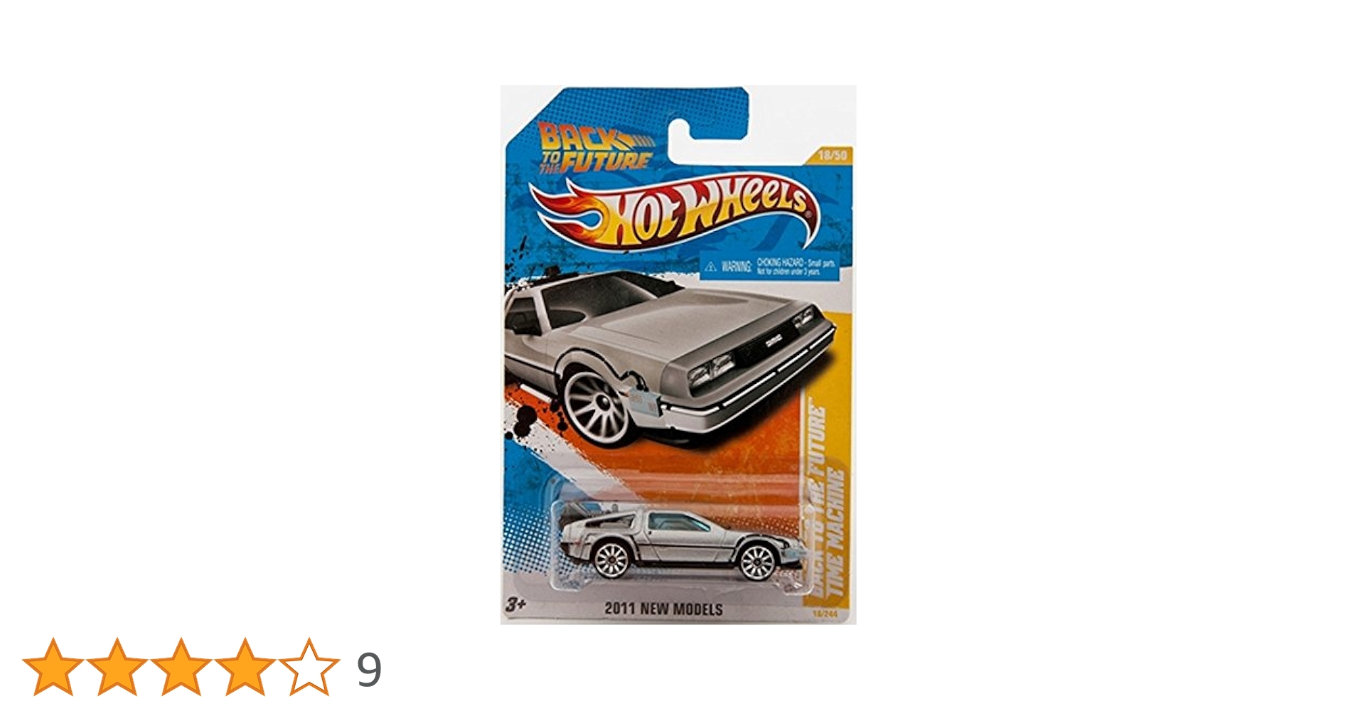 価格変更1/18 MATTEL hot wheelsバックトゥーザフューチャー Amazon | Hot Wheels Back to the Future Time Machine 18/50