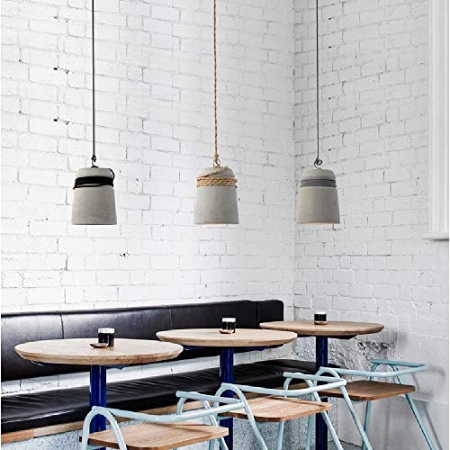 Lámpara de techo vintage en cuerda de cáñamo para salones y restaurantes creativos 6