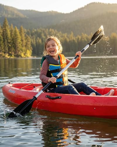 Owntop Swim Vest Youth 75-125 lbs, Neoprene Swim Jacket Kids, Adjustable Straps Buckles, Lightweight, Swimming Training, Boating, Kayak, Water Sports (Multi-Color, L) - image 4