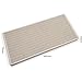Meter Star High Effeciency Gas Heater Parts Burning Ceramic Plate 6.89inx2.96inx0.55in Honeycomb Infrared Burner Replacement