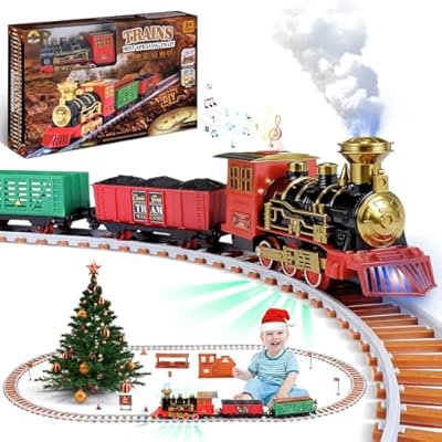 Christmas Train Sets for Around The Tree - Elec...