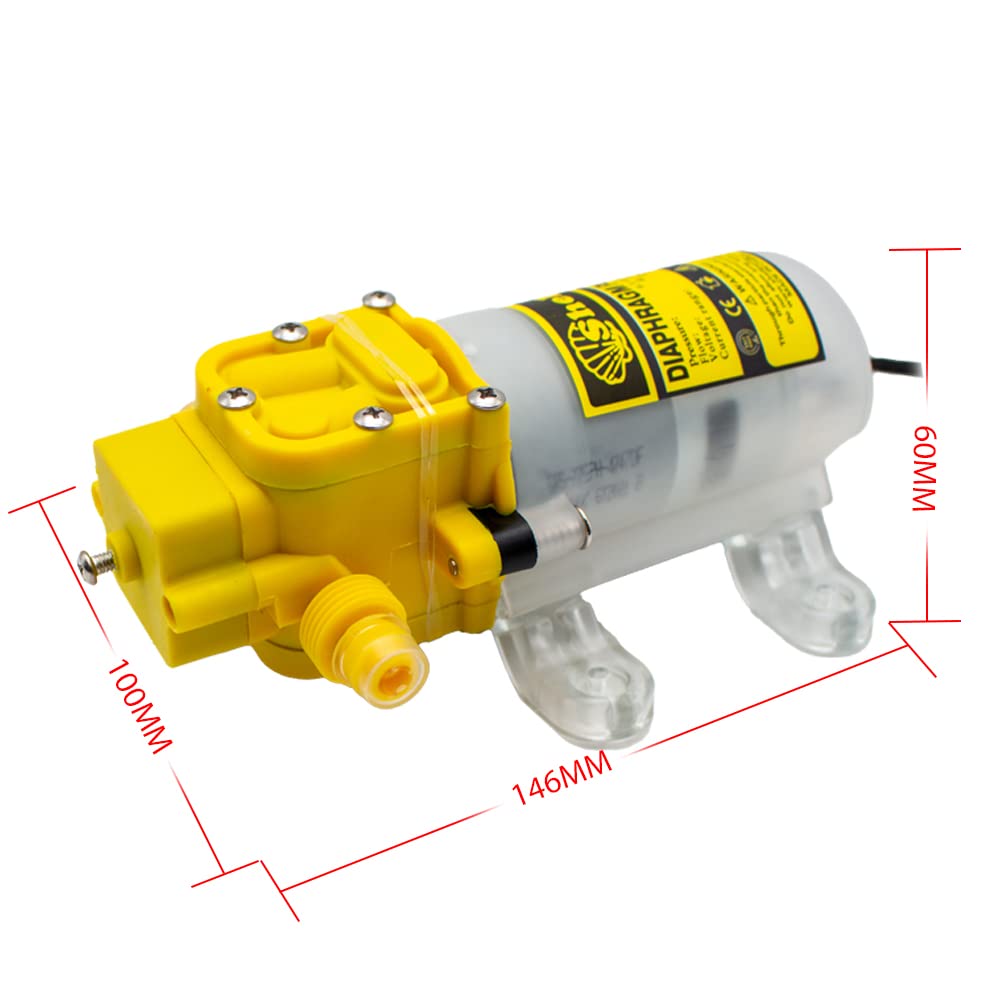 Pompa Elettrica del Vino Autoadescante Aspirazione Pompa Casa Liquido Riempimento Macchina Ascensore 30m 0.6mpa AC 100-240V 60W,3-4L/MIN (Set di Aggiornamento)
