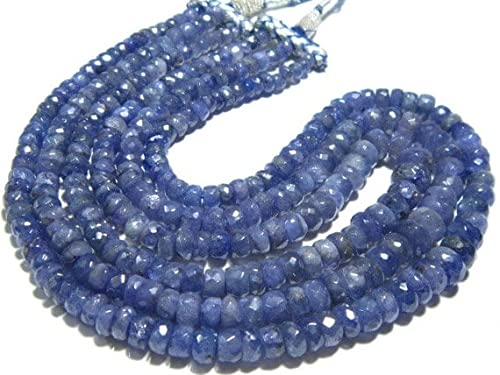 Tanzanite véritable sans traitement pour réussir vos enfilages de colliers sans défaut