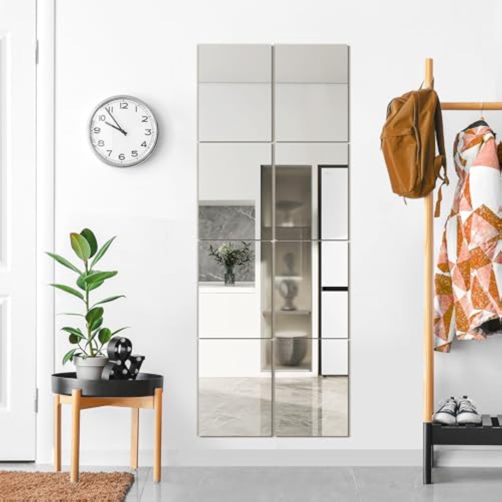 Wall Mirror Tiles, Full Length Home Gym Mirror