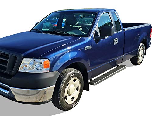 Estribos Acero Inoxidable APS para Ford F150 04-08 miniatura 6