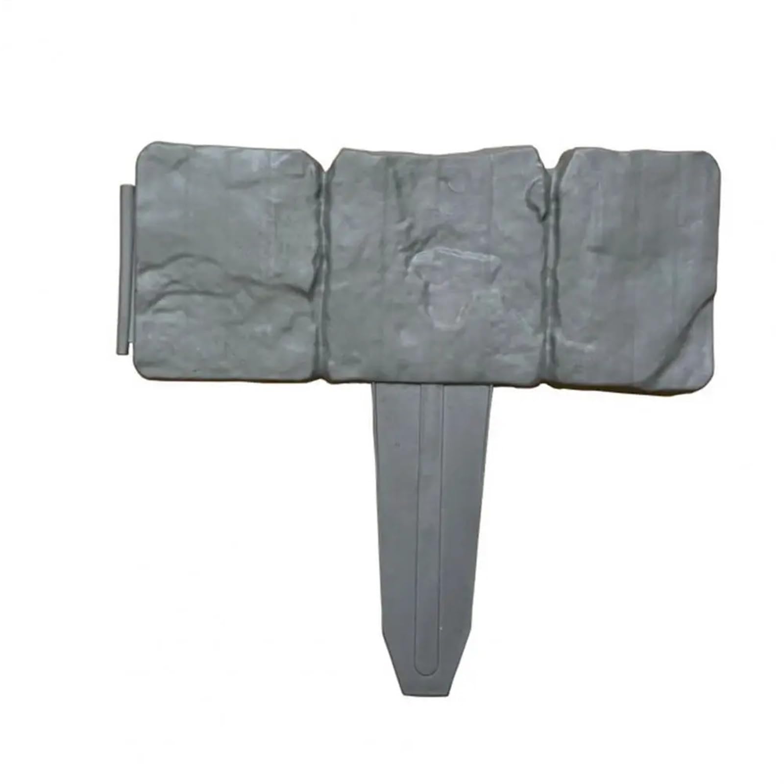 Bordura Jardin Exterior Borde de Planta de jardín Decorativo de plástico, Pasarela Multiusos Simple, Borde de Paisaje, Borde de Planta(Black)