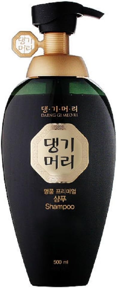 Ginseng Herbal Scalp Tonic Shampoo Fast Long Hair Growth Serum Regrowth Repair (500ml, Green)