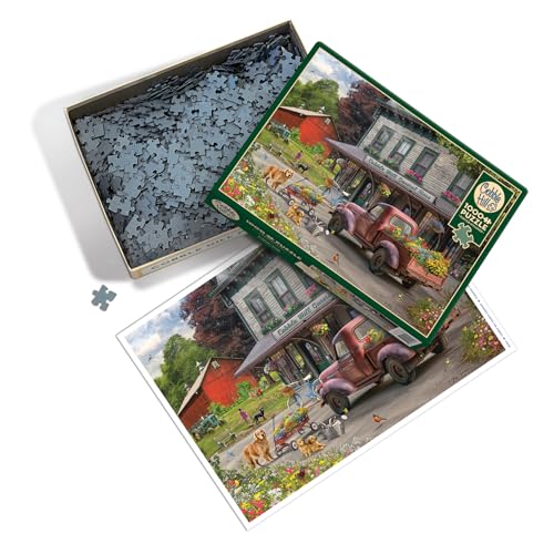 Rompecabezas Cobble Hill de 1000 Piezas - Tienda de Campo - Póster de Muestra Incluido miniatura 2