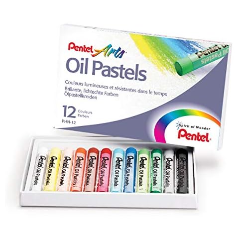 Pentel Ölpastellkreide Schulpackung 12 Kreidestifte Cover