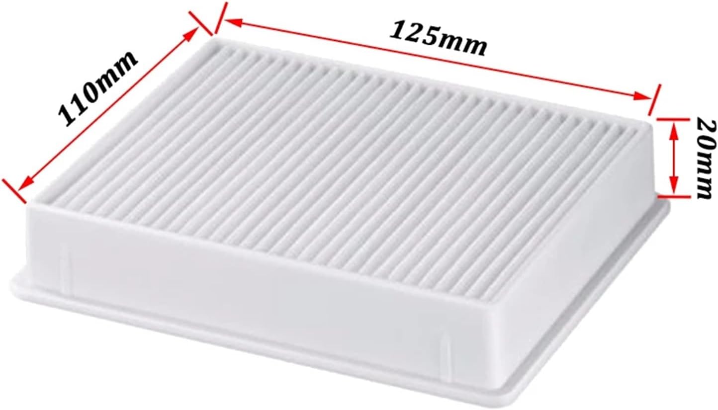 Dust HEPA Filter Dimensions