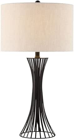 Lite Source Efton 30" High Matte Black Modern Metal Table Lamp