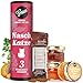 Gepp&rsquo;s Feinkost Geschenkset &ldquo;Naschkatze&rdquo; I 3 Mini-Marmeladengl&auml;ser als Probierset in den Geschmacksrichtungen Litschi-Guave-Mango, Aprikose-Yuzu & Feige I Gourmet Weihnachts-Geschenkset