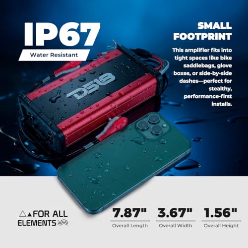 Amplificateur de puissance DS18 NXL-N4 4 canaux 600W full range stéréo audio pour voiture