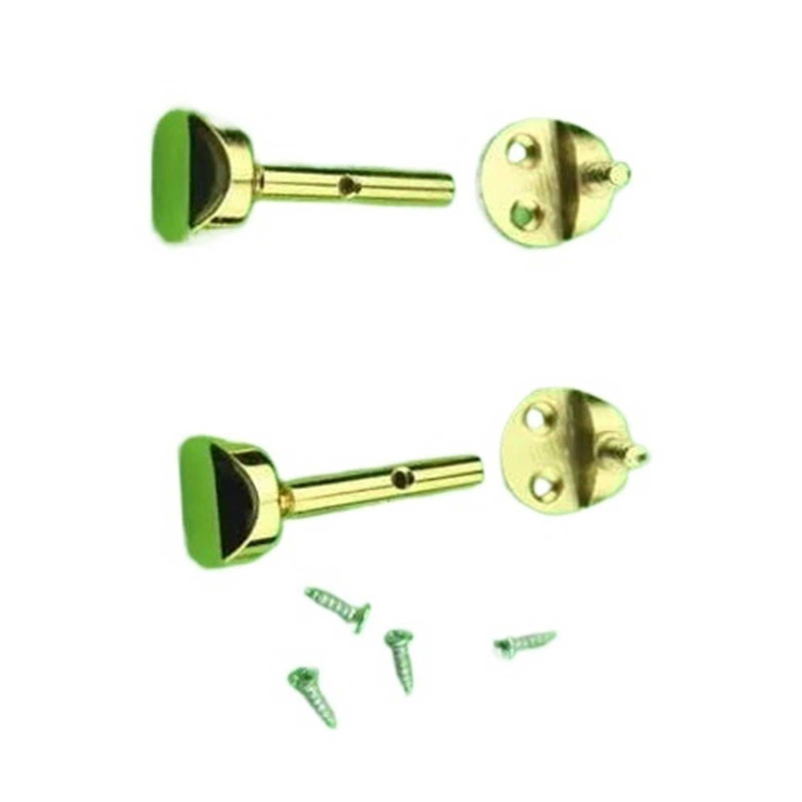 Zubehör Für Streichinstrumente 10 Sets Von Violine Kinnhalter Klemmschrauben 3/4 Größe Zubehör