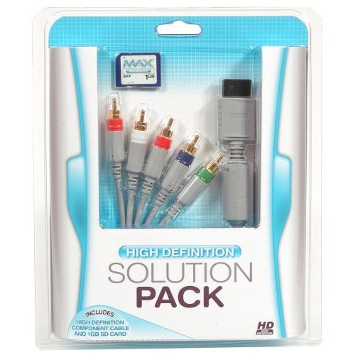 Preisvergleich Produktbild Wii HD Component Cable + 1GB SD Card - [Nintendo Wii]