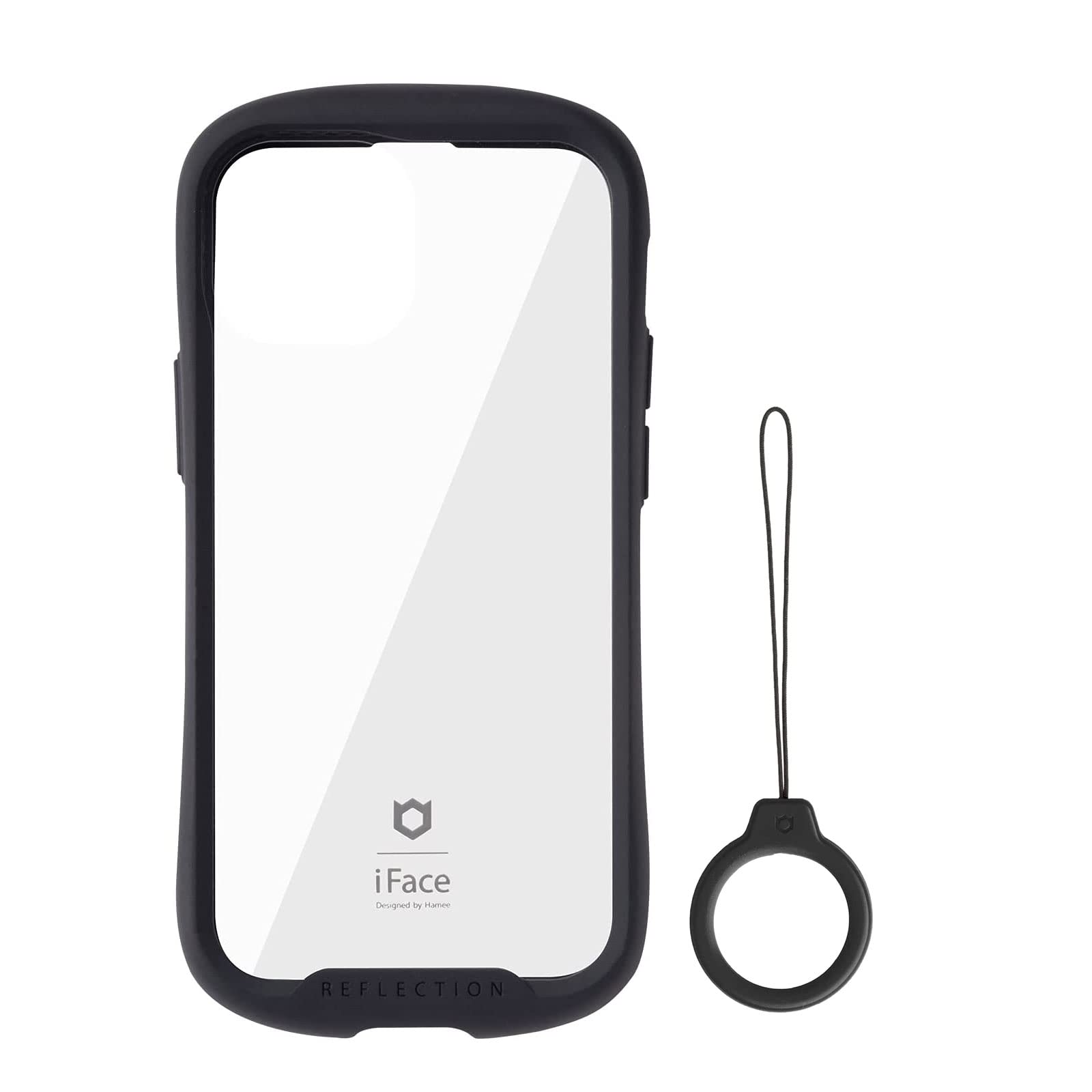 Amazon.co.jp: iFace Reflection iPhone 13 mini 用 ケース 強化ガラス