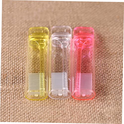 1 Stück Einweg Faltbare Zahnbürste Reisezahnbürste für Camping und Transparent Hygienisch für Unterwegs – Bild 6