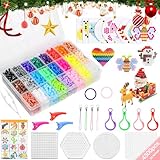 🌈【Ideales Geschenk für Kinder】Unser bügelperlen platte ist das ideale puzzlespielzeug ihres kindes und ist auch eine freundliche interaktive requisite zwischen kindern und eltern. Dies ist auch eine gute wahl für feiertagsgeschenke. Ob es sich um geburtstag, weihnachten, party im innen und außenbereich handelt, große bügelperlen steckplatten set wird definitiv freude und kreativität bringen.