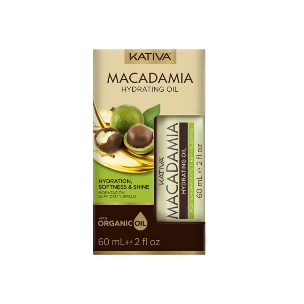 Kativa - Aceite Hidratante Macadamia 60 ml.