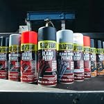 RAPTOR Flameproof Automotive Body Paint, Professional Grade, Flat Red - Image 6
