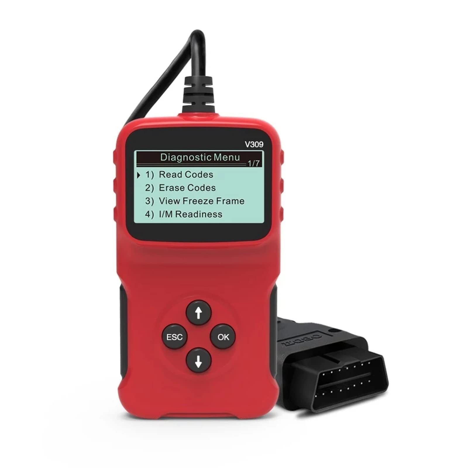 V309 Car Auto Fault Diagnostic Scanner OBD OBD2 ELM - 327 Czytnik Kodów Check Tool