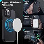 51qVDFTfP+L. SS150 Meifigno-Magnetic-Case-Designed-for-iPhone-12-Pro-Max-Case-Military-Grade-Protection-Compatible-with-MagSafe-Translucent-Matte-Back-with-Soft-Silicone-Edge-for-iPhone-12-Pro-Max-67-Inch-Black