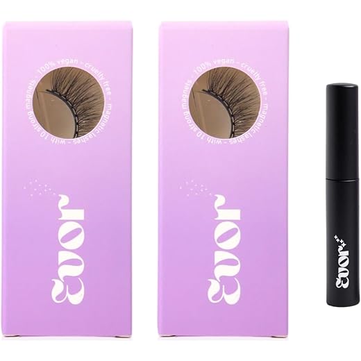 EVOR Magnetic Eyelashes Combo - 2 Pair