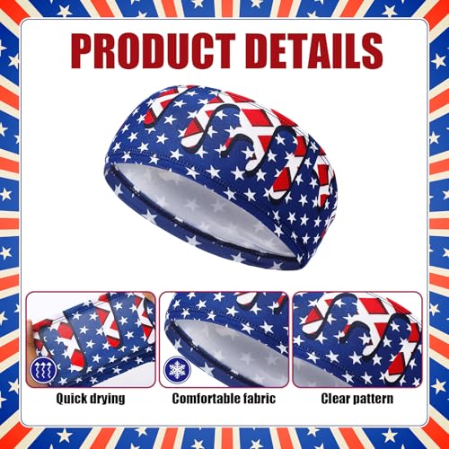 Image of Suncalla Teenager Baseball Headband Elastic Polyester Sweatband Multi Color for Basketball Football Golf Headscarf Baseball Stuff Women Men Accessory Team Gift