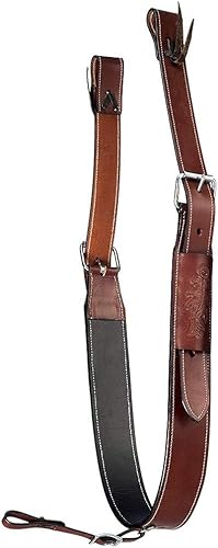 Tough 1 Juego completo de cinchas de flanco castaño claro