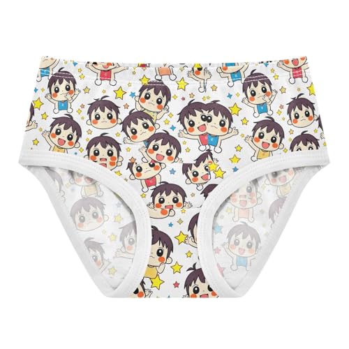 Joisal Cute Cartoon Characters Starts Cute Panties Girl Toddler Girls Underwear Cotton Designer Undies Kids Briefs 2t
