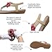Chickwin Sandalias Mujer Verano, Cómodos Zapatos Flor Bohemias Las Sandalias Planas Tacon...