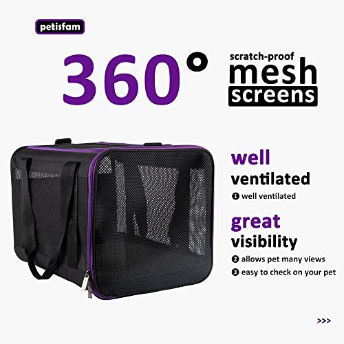 Soft Pet Carrier for Large and Medium Cats, 2 Kitties, Small Dogs. Easy to Get Cat in, Great for Cats That Don't Like… - Image 7