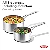 OXO Mira Tri-ply Stainless Steel, 10 Piece Cookware Pots and Pans Set, Skillets, Saute, Saucepans, Lids,Incl Ceramic Nonstick Frying Pan,Induction,Multi Clad,Metal Utensil Safe,Dishwasher & Oven Safe #4