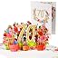 70th Flower Birthday Card